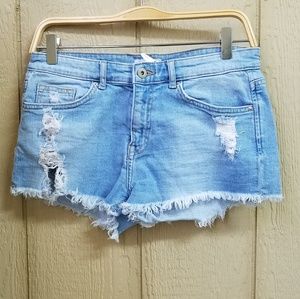 H&M Women's Shorts Size 6 Denim Light Wash